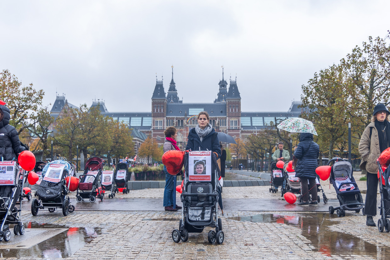 Buggy actie tegen de waanzin van het conflict Isra l Hamas