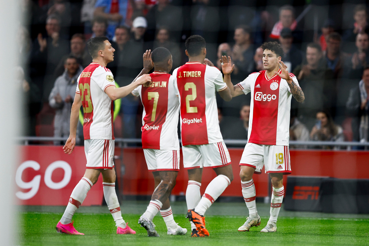 Ajax Blijft Tweede Na Zege Op Fc Emmen, Maar Mist Álvarez Volgende Week  Tegen Psv