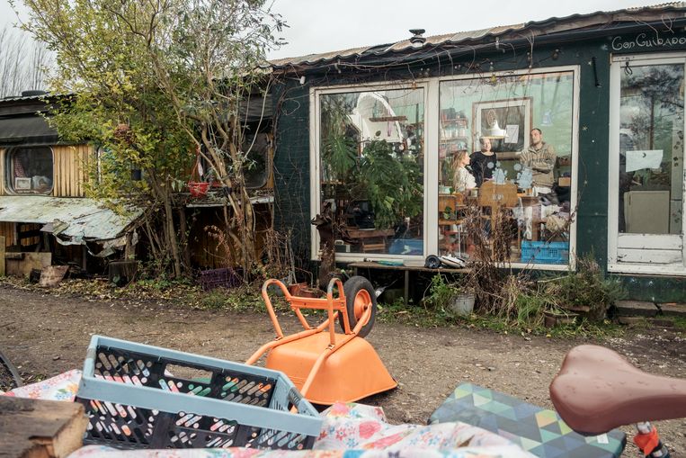 De bewoners van deze rafelrand op Zeeburgereiland moeten wijken voor nieuwbouw: ‘Dit is zó onrechtvaardig’