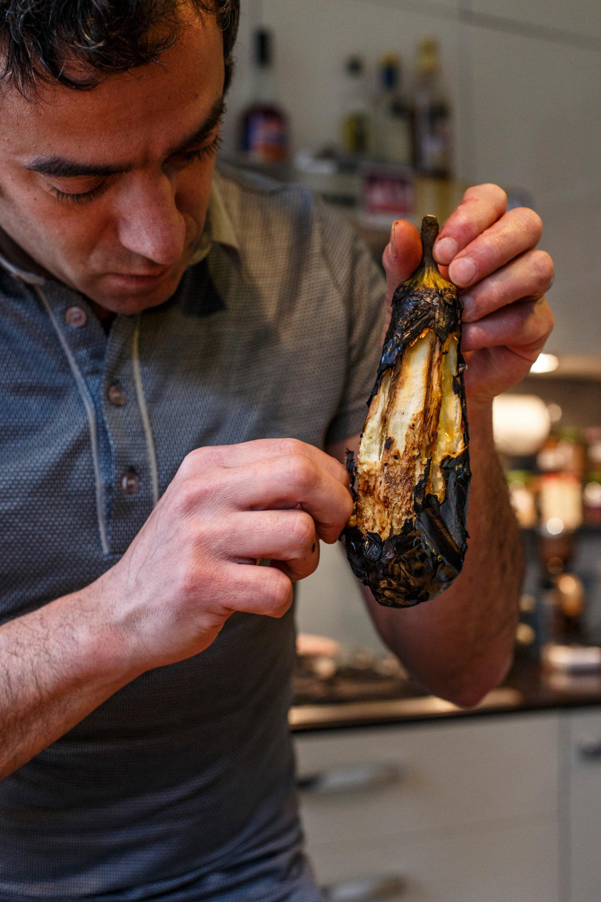 De keuken van Tel Aviv bruist Alles draait daar om het eten foto foto foto