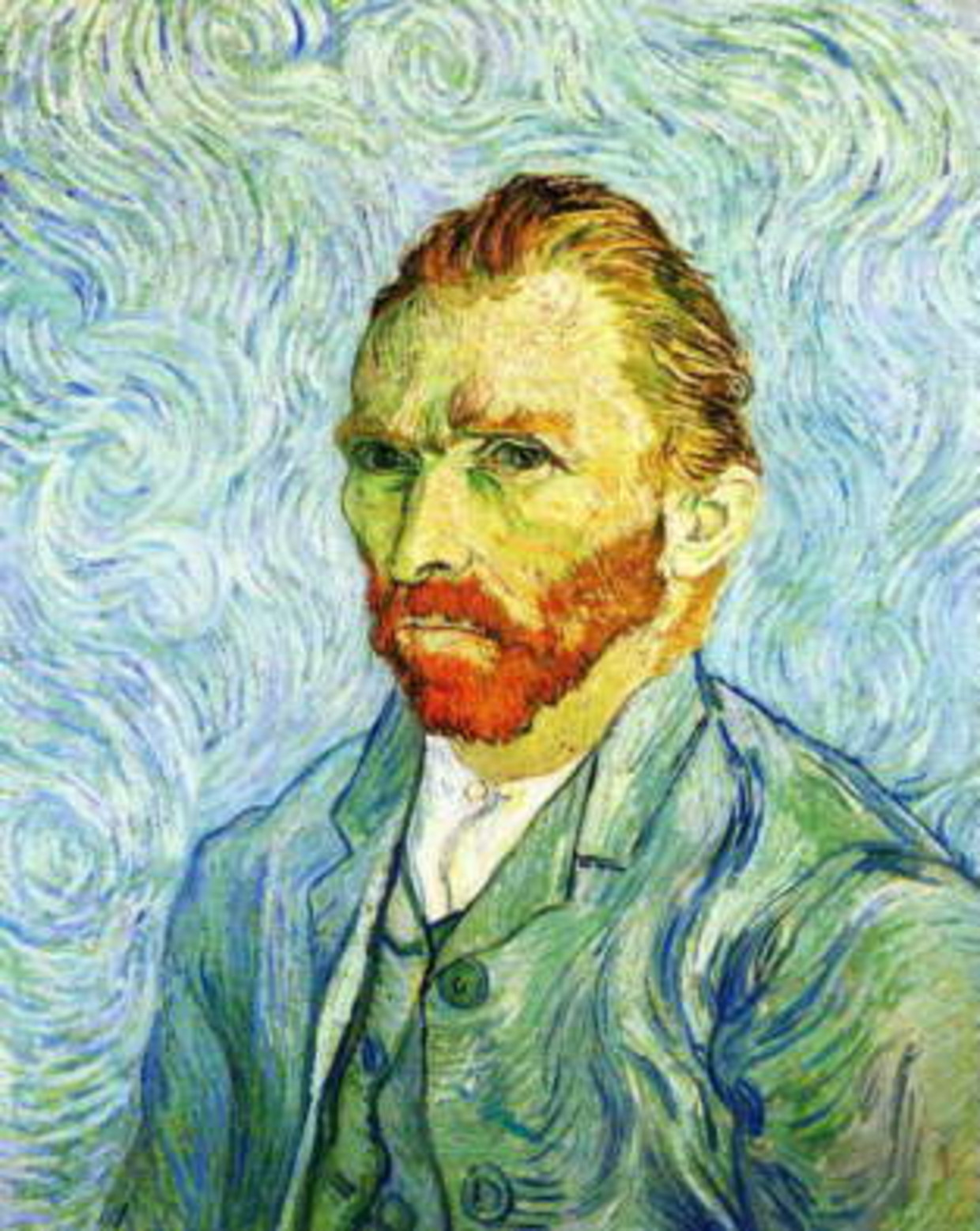 Zelfportret van best sale vincent van gogh