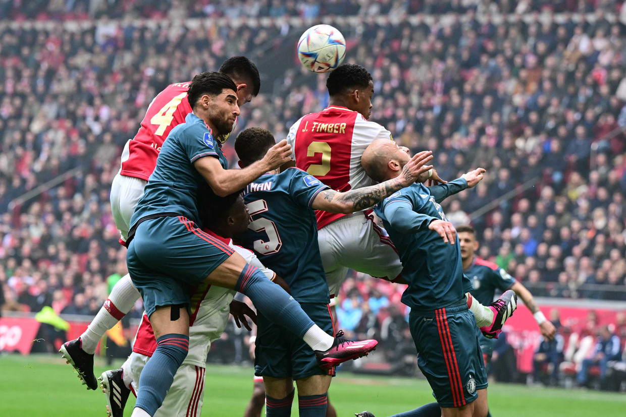 Feyenoord Wint Vlak Voor Tijd De Klassieker Van Ajax En Lijkt Kampioenschap  Te Beslissen