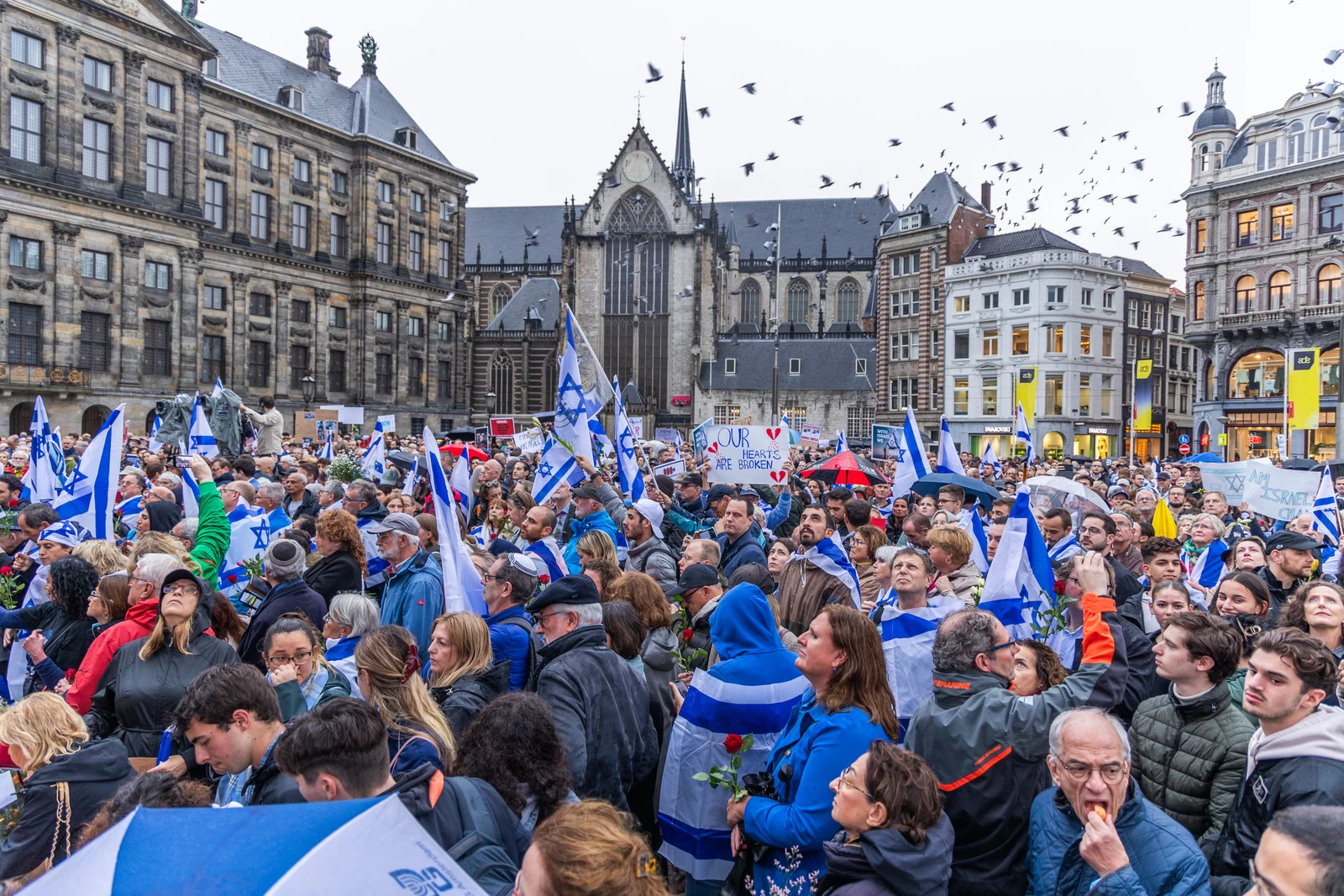 demonstreren-op-de-dam-voor-israel-op-ve